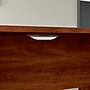 Bush Business Furniture 120W x 48D Boat Shaped Conference Table with Wood Base, Hansen Cherry (99TB12048HCK)~#|#~D8207370-0340-459B-9D7167E2250EE288_sc7