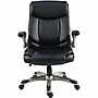 Lorell Sera Polyurethane Swivel Manager Chair, Black (LLR63271)~#|#~D83FD088-A9E4-4C36-B4D3D45044FA003E_sc7