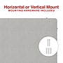 Staples Fabric Bulletin Board, 3' x 2' (ST62831)~#|#~D845AD19-85A1-4784-B037536B754FB2F0_sc7