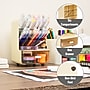 Mind Reader 8-Compartment Plastic Desk Organizer, White (MINI-WHT)~#|#~D84EE519-C2CE-4549-84028404C69C2059_sc7