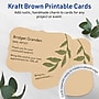 Avery Matte General Use Blank Cards, Kraft Brown, 50/Box (95354)~#|#~D859ED0A-2682-417F-B1E47599FB682DC0_sc7
