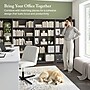 Bush Home Cabot Tall 5 Shelf Bookcase, Heather Gray (WC31766)~#|#~D8625EEA-1A3E-43A0-908417305468A891_sc7