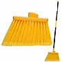 BISON LIFE Indoor/Outdoor 13" Polypropylene Bristle Flagged Angled Broom, Yellow/Black (BPHD-KIT-ANBR-EXH-1)~#|#~D863DA77-392C-47A7-86773BD978F964F5_sc7