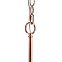 Lalia Home 3-Light 18" Adjustable Globe Hanging Metal and Clear Glass Ceiling LED Pendant, Rose Gold (LHP-3010-RG)~#|#~D8717F9F-8CE4-467A-ACD318C173926951_sc7