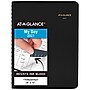 2027 AT-A-GLANCE 8" x 11" Daily Appointment Book, Faux Leather Cover, Black (70-822-05-27)~#|#~D88D7602-B56E-4CCC-9652A59120E261A9_sc7