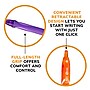 BIC Gel-ocity Quick Dry Retractable Gel Pens, Medium Point, 0.7mm, Assorted Inks, 16/Pack (RGLCGA16-AST)~#|#~D892107A-B6B6-4B52-92FABAFDFDB801C5_sc7