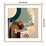 Amanti Art Modern Swift by Bella Eve Wood Framed Wall Art Print, 25"W x 25"H (A42679122701)~#|#~D892376A-A461-4FCF-901D35A514CFED64_sc7
