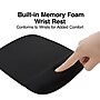 Staples TECH Foam Non-Skid Mouse Pad/Wrist Rest Combo, Black (ST61798)~#|#~D89AE52C-157A-42B5-B90503C260D35305_sc7