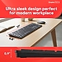 Staples TECH Slim Wireless Keyboard, Full‑Size 104‑Key, Quiet Scissor Keys, USB Receiver, Black~#|#~D89B963F-110C-472B-BEEF3F070E2DA497_sc7