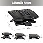 Mind Reader Tilt Adjustable Foot Rest, Black (FTROLL-BLK)~#|#~D8B4C0F1-7BB7-4A53-86E1717C5CF356B0_sc7