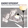 Newhouse Lighting William Double Mother-Son 71" Torchiere Floor Lamp, Black (NHFL-WI-BK)~#|#~D8CEDC63-0956-4D1C-8500E3E4947EBA3C_sc7