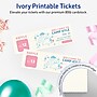 Avery Integrated Cards, 1-3/4" x 5-1/2" , Matte Ivory, 250/Pack (95288)~#|#~D8CF5AA6-0545-4D91-A3FB05C854E83514_sc7