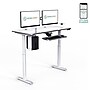 VersaDesk PowerLift 72"W Electric Rectangular Adjustable Standing Desk, White (PLSDR7224-WW-APP)~#|#~D9128694-E46A-4480-A906361A37244FAA_sc7