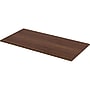 Lorell Relevance Series Table Top, Laminate, Walnut (LLR16242)~#|#~D92134EC-D63A-41CF-8F77FF4D46B17EC7_sc7