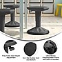 Flash Furniture Carter Plastic Kids Wobble Stool, Gray (AY9001SGY)~#|#~D930E1A4-663D-48D6-A80754AAB19C8EAC_sc7