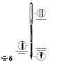uni-ball Vision Rollerball Pens, Fine Point, Black Ink, Dozen  (60126)~#|#~D93AD2E3-50CD-4DBA-ADFD5DA413BFB774_sc7