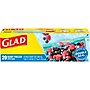 Glad Zipper Freezer Bags, Quart, 20 Bags/Box (57035)~#|#~D964588D-86F4-4754-A19E3540C2A0797F_sc7