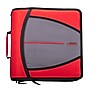 Case It Mighty Zip Tab 3" 3-Ring Zipper Binders, Red (D-146 RED)~#|#~D9690998-0172-4D8D-BA984EA040A61C12_sc7