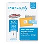 PRES-a-ply Laser/Inkjet Shipping Labels, 3-1/3" x 4", White, 600 Labels/Box (30604)~#|#~D988A7EB-136C-4D2C-B7B136942E9ED7AE_sc7