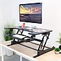Mount-It! Mount-It! 36"W Rectangular Adjustable Standing Desk Converter, Black (MI-7926)~#|#~D99FCBB9-B9D5-4915-B45724B53E489E6C_sc7