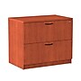 Alera® Valencia Series 2-Drawer Exec Lateral File Cabinet, Medium Cherry Finish, Legal (VA513622MC)~#|#~D9A0DDD1-E6AB-46C3-AEED018446CA4659_sc7