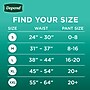 Depend Fresh Protection Adult Incontinence Underwear for Women, Disposable, Large, Blush, 72 Count (54198)~#|#~D9A2668B-C651-4ED3-BD7B13B96A225D3C_sc7