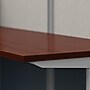 Regency Instant Office 63"H x 129"W 2 Person L-Shaped Cubicle Panel Workstation with Storage, Hansen Cherry (IO008HC)~#|#~D9A48BE5-7D82-4AB3-B6DAC6CD4A07B8A3_sc7
