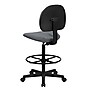 Flash Furniture Fabric Drafting Chair, Gray (BT-659-GRY-GG)~#|#~D9B01197-410D-415B-A48ED10959A0BBE3_sc7