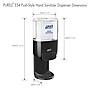 PURELL ES4 Wall Mounted Hand Sanitizer Dispenser, Graphite (5024-01)~#|#~D9B17C92-EDBA-4CD1-ADF89BB197BC97B0_sc7