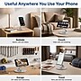 Uncaged Ergonomics 360° Swivel Adjustable Cell Phone Desktop Stand, Silver (SPS-Silver)~#|#~D9B5BC43-2F11-4561-B92B52EED80E37EA_sc7