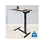 Mount-It! Height-Adjustable Overbed Desk with Tilt Tabletop, 27.2"-41.3"H, Brown/Black (MI-8045)~#|#~D9C19EE9-77CF-4385-8004167041D0DBC1_sc7