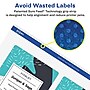 Avery Waterproof Wraparound Laser/Pigment-Inkjet Rectangle Labels, 3 1/4" x 7 3/4", White, 16 Labels/Pack (22835)~#|#~D9C81149-DC5F-46F9-9C3D3B11021EC3D1_sc7