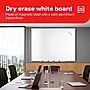 TRU RED™ Magnetic Steel Dry Erase Board, Satin Frame, 4' x 3' (TR61175)~#|#~D9C9F217-14F5-4AD0-868C7FA89791FDB3_sc7