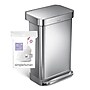 simplehuman 12 Gallon Trash Bag, Low Density, White (CW0261)~#|#~D9E1445D-C051-4EB9-84B6FEE0ADF3CB02_sc7