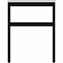 Lorell 28.5"H H-leg Table Base, Metal, Black (LLR16280)~#|#~DA08890F-BD8C-4BD1-9CC4D92221834036_sc7