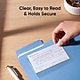 Smead Self-Adhesive Poly Binder Pockets, Index Card Size, Clear, 100/Box (68153)~#|#~DA09C5D7-F9E3-4D7A-8664644A3A9F1BC8_sc7