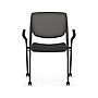HON Motivate Fabric/Mesh Nesting Stacking Chair, Black/Charblack (HMN2.F.S.IM.ON.CU10.CBK)~#|#~DA1F1F60-E9A6-424C-8CDF3C494D90D254_sc7
