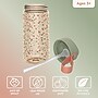 bentgo Whimsy & Wonder Plastic Water Bottle, 15 oz., Geo Speckle (BGKDWB1-GSP)~#|#~DA27A708-B9AE-4999-973138EACF93268E_sc7