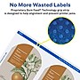 Avery Print-to-the-Edge Laser Arched Labels, 3-1/2" x 4-3/4", Textured White, 40 Labels/Pack (22826)~#|#~DA2D0736-A73E-4037-A917A0CFE5973BAF_sc7