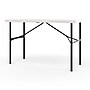 Staples 4' x 24" Heavy Duty Plastic Folding Table, Light Gray (79203/54406)~#|#~DA3CD287-980D-46A1-BE2FD3844E60A617_sc7