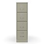 Staples Commercial 4-Drawer Vertical File Cabinet, Letter Size, Lockable, 51.97"H x 14.9"W x 26.5"D, Putty (59597/25410)~#|#~DA43DF49-8870-47C3-9C4EF3F59FE515B5_sc7