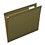 Pendaflex Reinforced Hanging File Folders, 1/5-Cut Tab, Letter Size, Standard Green, 25/Box (PFX 4152 1/5 GREEN)~#|#~DA52AC4B-07EC-45B8-A09BD03BE5850BAD_sc7