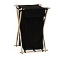 Household Essentials X-Frame 1-Section Collapsible Hamper with Lid, Cotton, Black (6791-1)~#|#~DA57280D-F78F-44F4-BE0C94977D80C663_sc7
