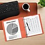 Staples 1" 3-Ring View Binder, D-Ring, Orange (26436-CC)~#|#~DA7CA61A-D564-4085-95C450EF1F41F08F_sc7