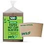 Perk Eco Paper Coffee Cup Sleeves, 500 Count Bulk Insulated Sleeves for Hot Cups, Brown~#|#~DAC1036C-BC1D-4CBF-AC65964386FE05E3_sc7