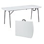 NPS Heavy Duty Fold-in-Half Table, 30 x 72, Speckled Gray (BMFIH30721)~#|#~DAFE4317-FC8F-4501-A6B70D6FFA942AEE_sc7
