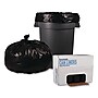Boardwalk 60 Gallon Industrial Trash Bag, 58" x 38", Low Density, 1.2 mil, Black, 25/Roll, 4 Rolls/Box (BWK519)~#|#~DB075DA4-F05A-49C4-AB477BBE171B4185_sc7