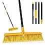 BISON LIFE Outdoor 18" Polypropylene Bristle Flagged Push Broom, Yellow/Black (BPHD-EXHPB-BKY-18-1)~#|#~DB2DA8B3-B9CB-45C7-8A493D33E9368D00_sc7