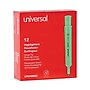 Universal Desk Highlighter, Fluorescent Green Ink, 12/Pk~#|#~DB3812E1-F40D-4397-952B948AF75C7496_sc7