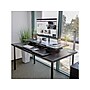 Mount-It! 47"W Manual Rectangular Adjustable Standing Desk Converter, Black (MI-15009L)~#|#~DB5D0BFC-490D-4C07-9048512F601CD1C7_sc7